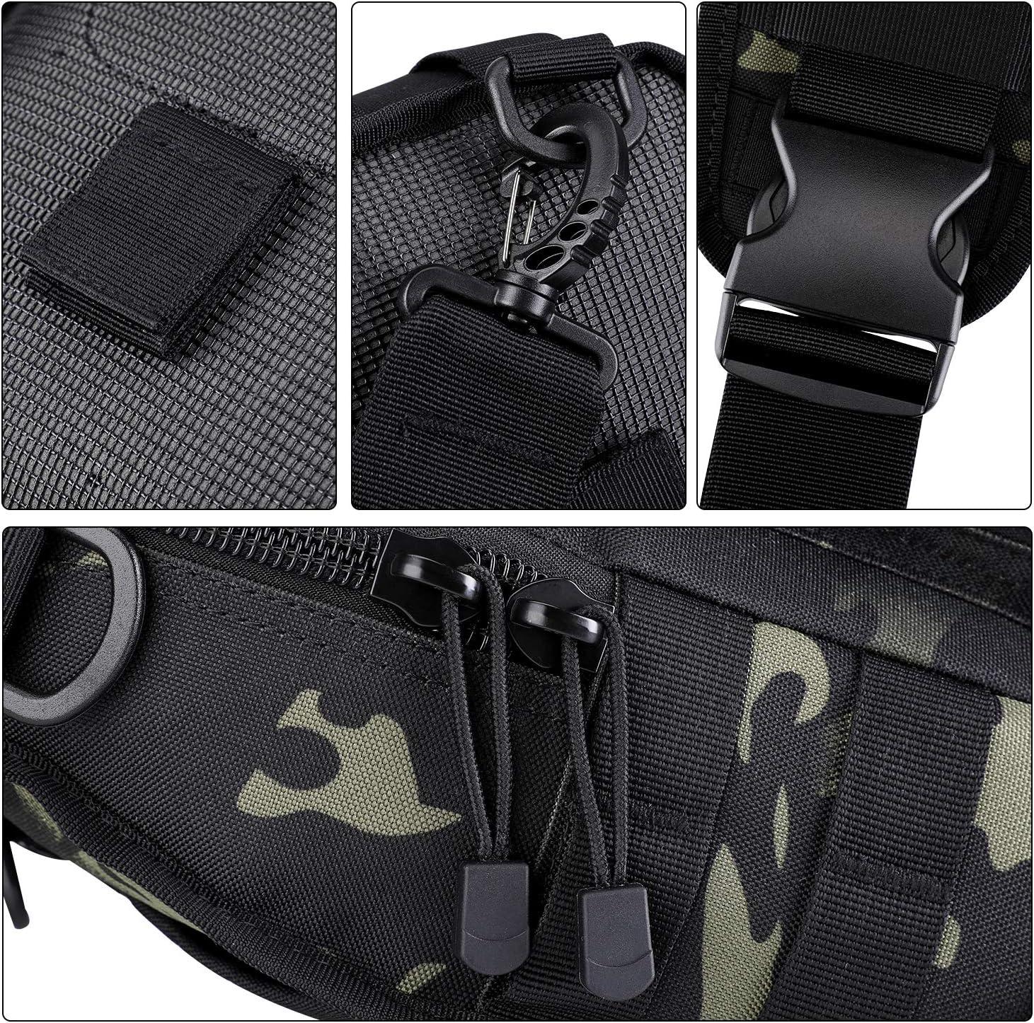 imageG4Free Outdoor Tactical Bag Backpack Military Sport Bag Pack Sling Shoulder Backpack Tactical Pack for Every Day CarryBlack Cp