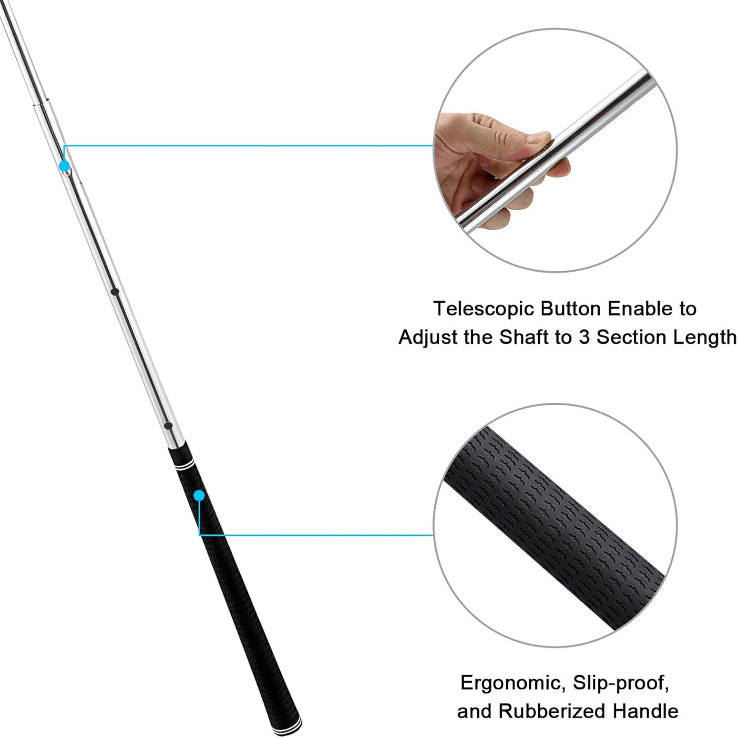imageG4Free Golf Bag Umbrella for Club Protection Flex UmbrellaSilver