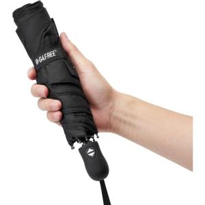 G4Free Mini Ultralight Umbrella UPF 50+ UV Protection Compact Lightweight Travel Umbrella Super Slim Small Portable Automatic Open and Close,40 Inch(30D Ultra-Light Black)