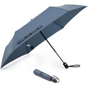 G4Free Mini Ultralight Umbrella UPF 50+ UV Protection Compact Lightweight Travel Umbrella Super Slim Small Portable Automatic Open and Close,40 Inch(30D Ultra-Light Navy Blue)