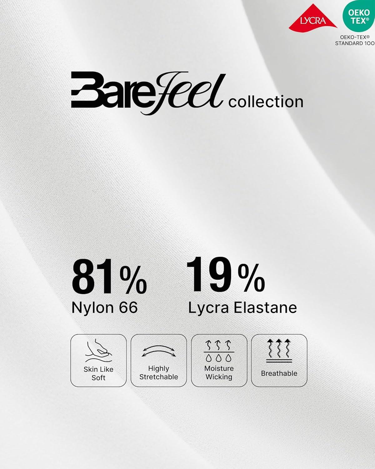 imageG4Free Barefeel Tennis Skirts for Girls High Waisted Athletic Skort with Builtin Shorts and Pockets for Golf Running CasualPure White