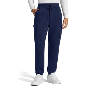G4Free Flurrylux Mens Fleece Lined Joggers with 4 Pockets Warm Sweatpants(Royal Blue)