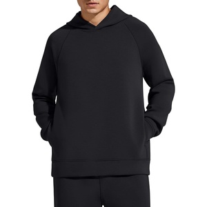 G4Free Smoofit Modal Soft Men’s Fleece Lined Hoodie Sweatshirts Warm Casual Pullover Tops with Pockets Winter(Black)