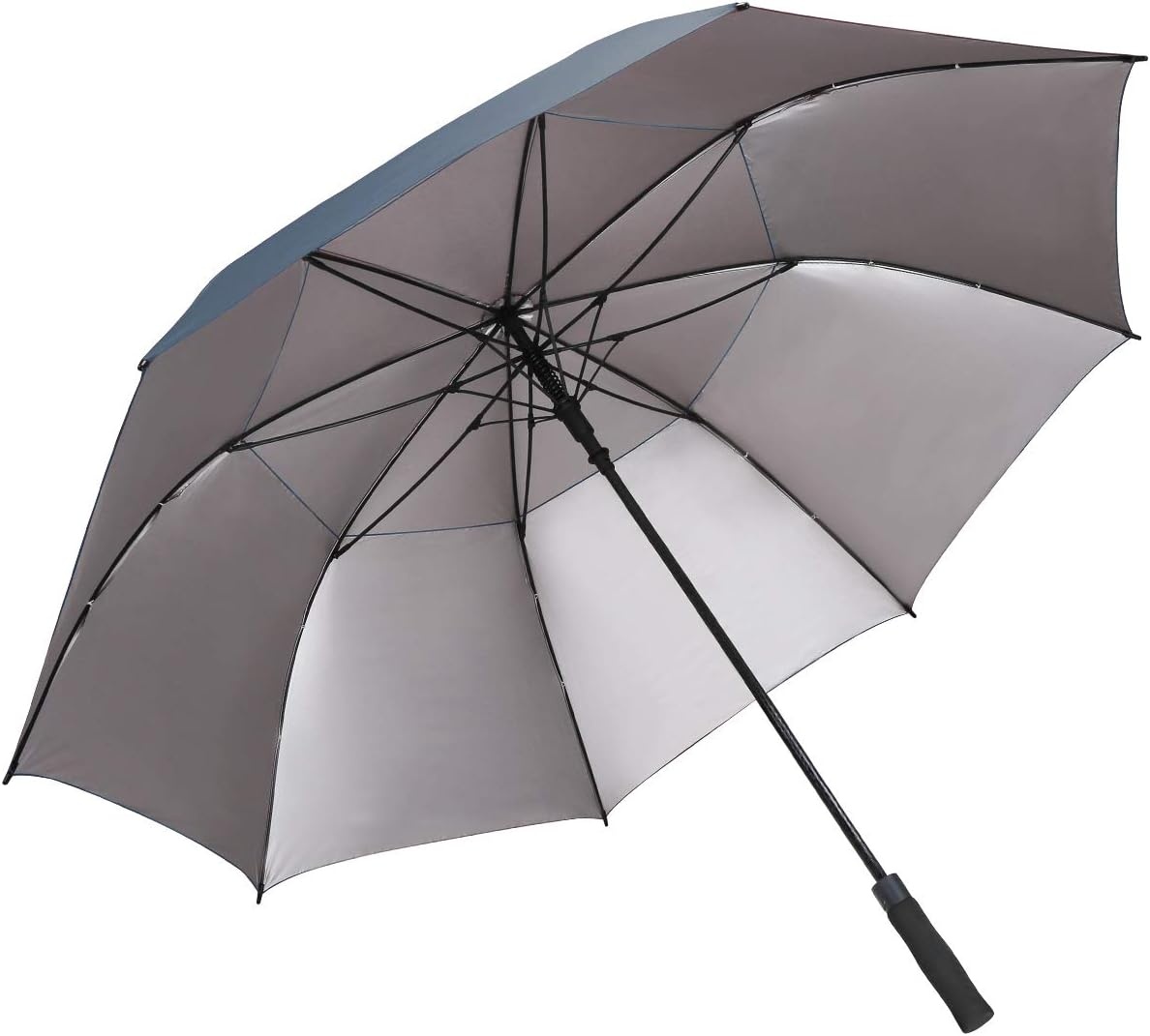 image:imageG4Free 546268 Inch Extra Large Sun Golf Umbrella Windproof Stick UmbrellaDark Blue