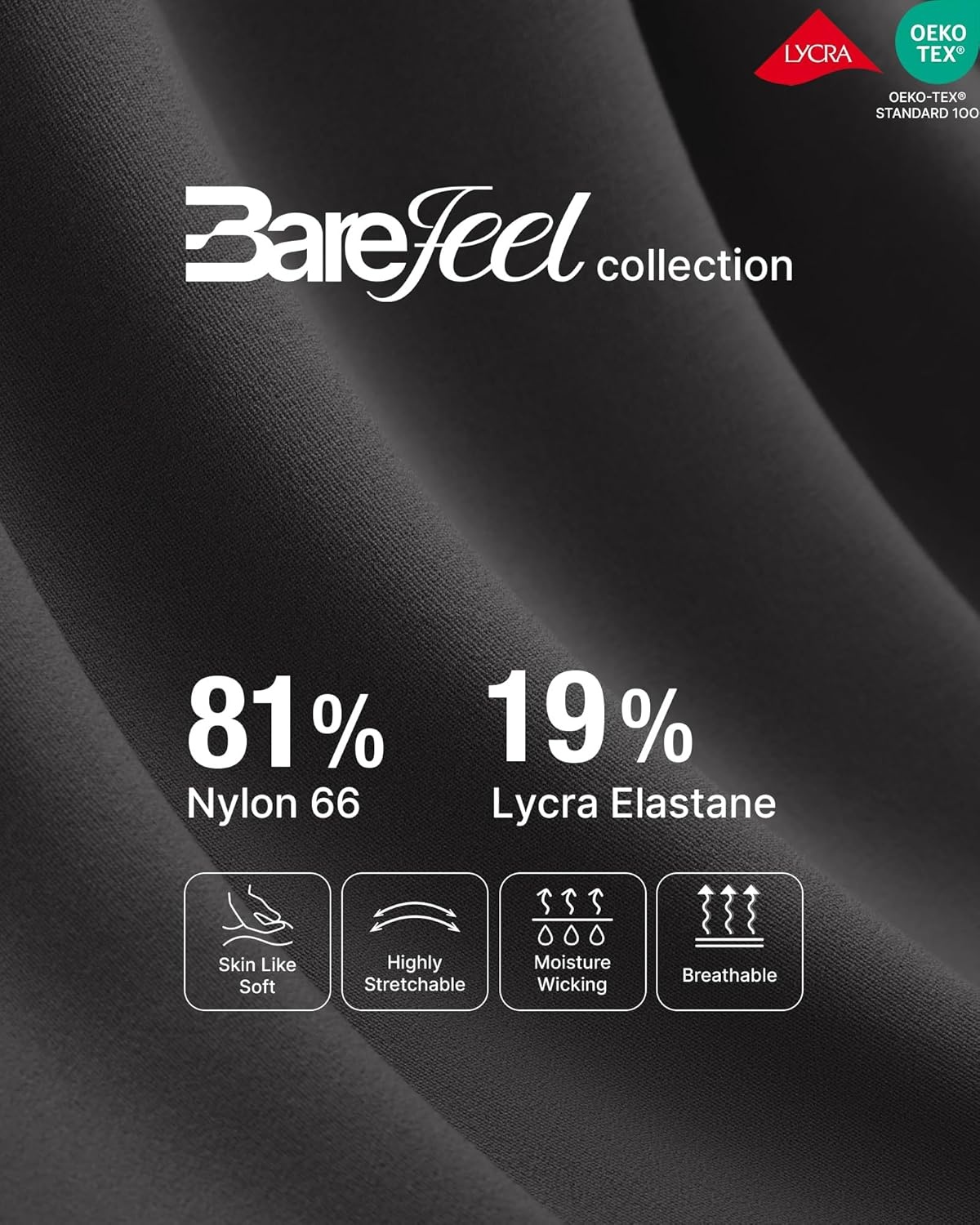 image:imageG4Free BareFeel Maternity Flare Leggings Pregnancy Dress Pants for WorkBlack