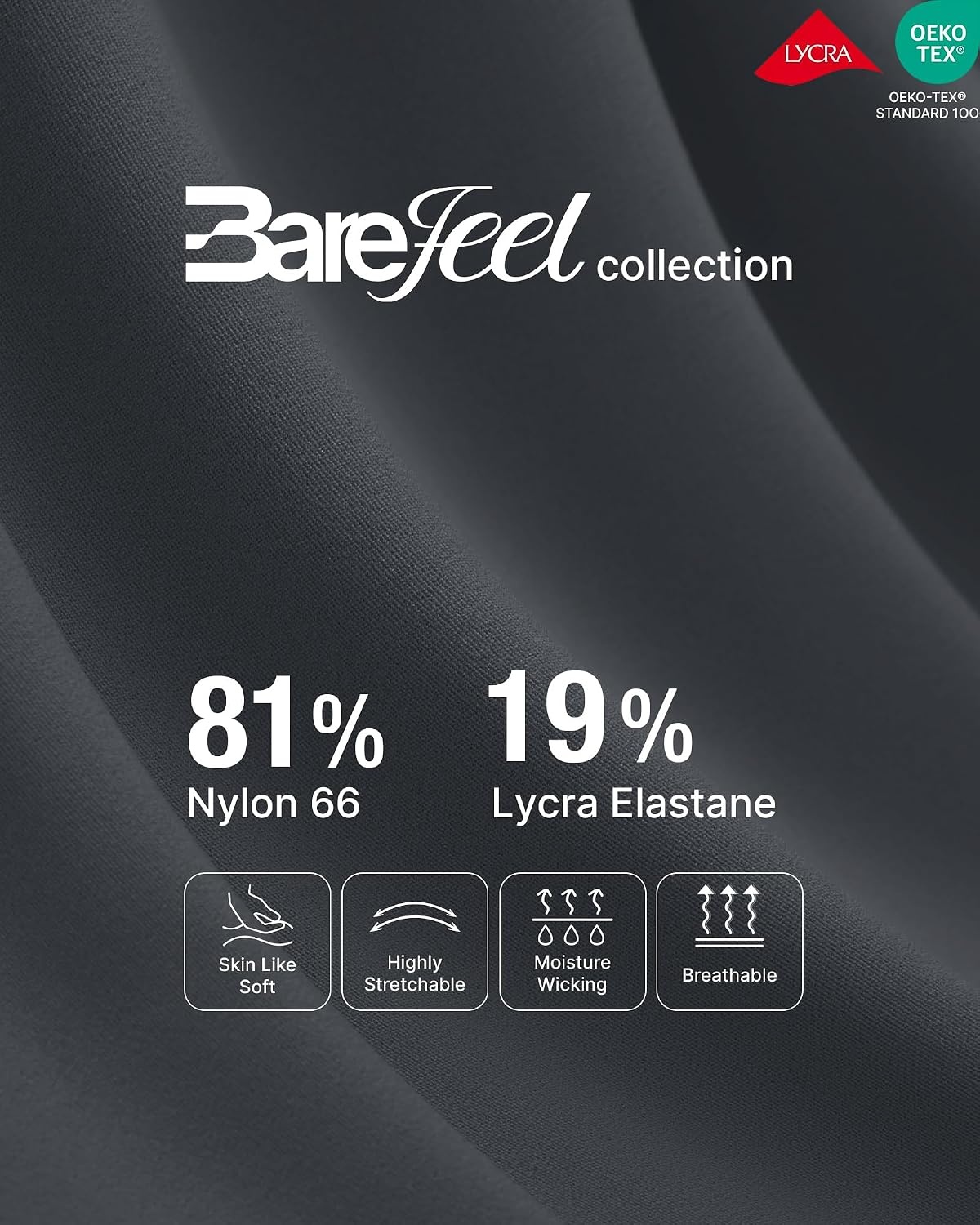 image:imageG4Free BareFeel Maternity Flare Leggings Pregnancy Dress Pants for WorkDark Gray