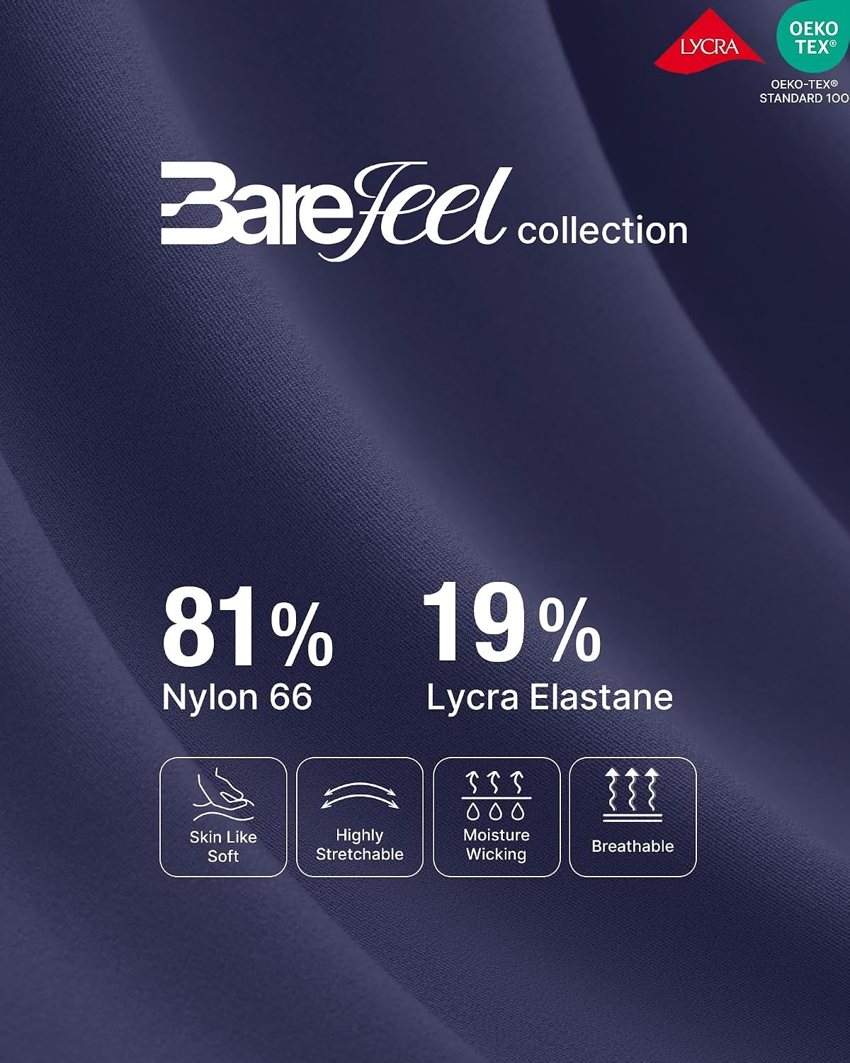 image:imageG4Free BareFeel Maternity Flare Leggings Pregnancy Dress Pants for WorkRoyal Blue