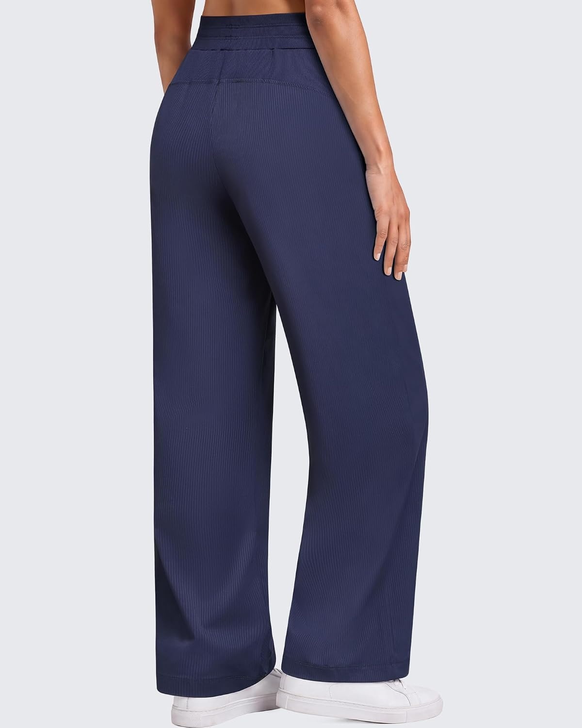 image:imageG4Free Womens Wide Leg Pants with Pockets CasualDark Navy