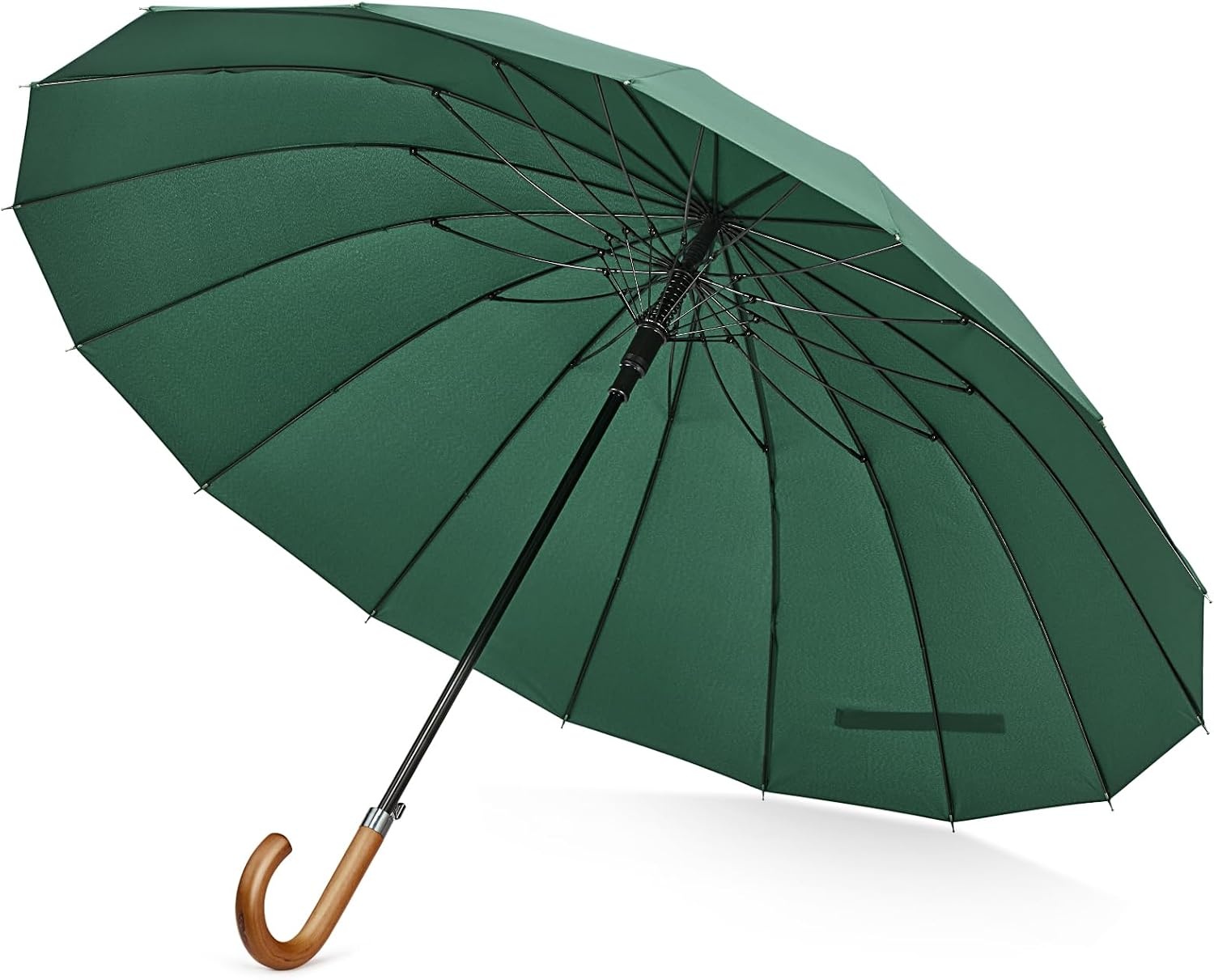 image:imageG4Free 54 Inch Large Umbrella for Rain Auto Open Golf Umbrella for 2 PeopleDark Green